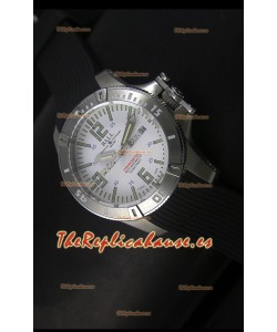 Ball Hydrocarbon Spacemaster Reloj Automático Day Date Correa de Goma con Dial Blanco - Movimiento Citizen Original