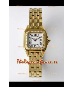 PANTHERE de Cartier Edition 22mm Reloj Suizo Espejo 1:1 Caja Oro Amarillo