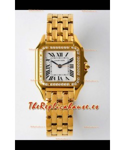 PANTHERE de Cartier Edición 27MM Reloj Suizo Espejo 1:1 Caja Oro Amarillo