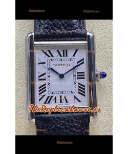 Cartier Tank Solo Reloj Cuarzo Suizo en Caja de Acero - Caja 33MM