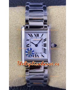 Cartier Tank Solo Reloj Cuarzo Suizo en Caja y Correa de Acero - Caja 22MM