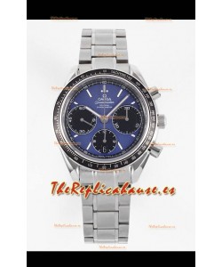 Omega Speedmaster Racing Acero 904L Chronograph Réplica a Espejo 1:1 Dial Azul