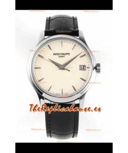 Patek Philippe #Ref 5227G en Dial Blanco Réplica a Espejo 1:1 Acero 904L Reloj Suizo