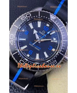 Omega Seamaster Planet Ocean 600M Ultra Deep Titanium 45.50mm Reloj Réplica a Espejo 1:1 