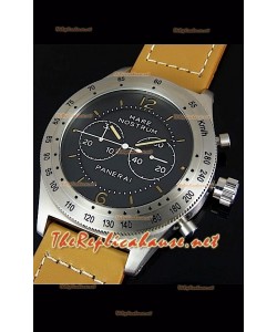 Reloj japonés Panerai Mare Nostrum en caja de acero