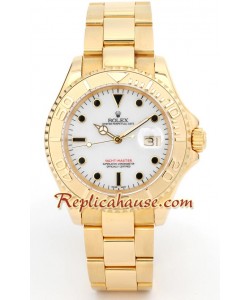 Rolex Yacht Master Gold - Cara Blanca