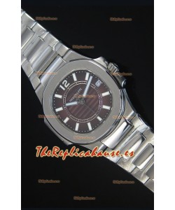 Patek Philippe Ladies Nautilus Reloj de Acero Inoxidable 36MM 