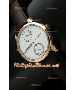 Reloj automático japonés Alange Sohne de oro 18K