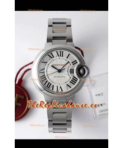 Ballon De Cartier Reloj Suizo Automático Calidad Espejo 1:1 33MM en Caja Acero