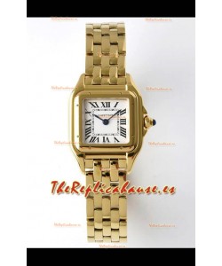 PANTHERE de Cartier Edición 22mm Reloj Suizo a Espejo 1:1 Caja Oro Amarillo