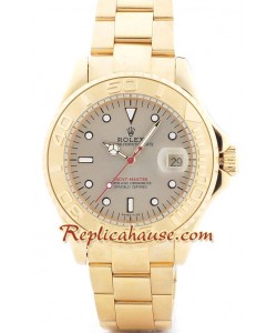 Rolex Yacht Master Gold - Cara dorada