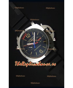 Panerai Luminor Regatta Reloj Replica Japonés en Caja de Acero